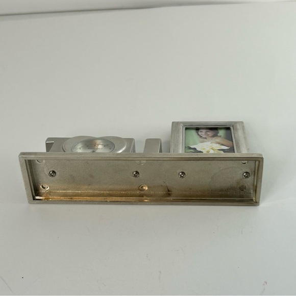 Daniel David Collection Small Desk Clock And Frame I Love You Retro - Picture 13 of 14